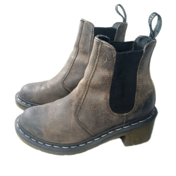 Dr. Martens Shoes - Dr. Martens Cadence Greenland Heeled Chelsea Boots Women's Size 6